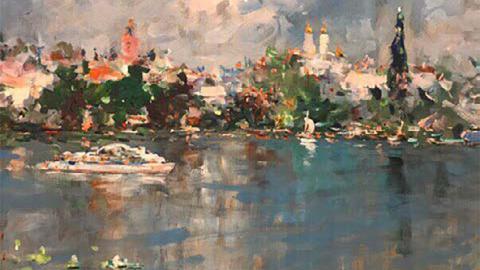 027 Vitaly Petrovsky. Canvas, oil
